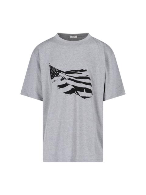 Celine Men Flag' Oversize T-Shirt