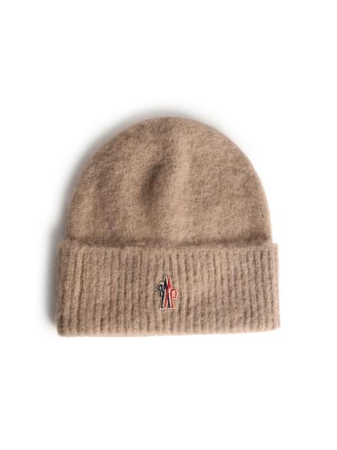 Moncler Grenoble Moncler Grenoble Beige Alpaca And Wool Tricot Beanie Women