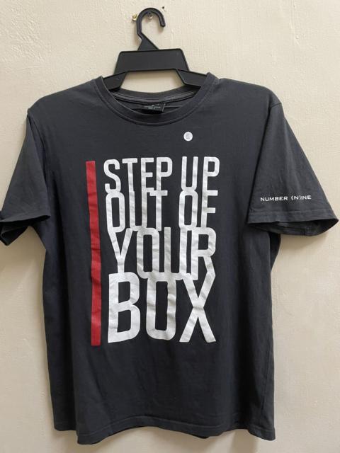 NUMBER (N)INE Marlboro X Number Nine Step Up Out of Your Box Tee