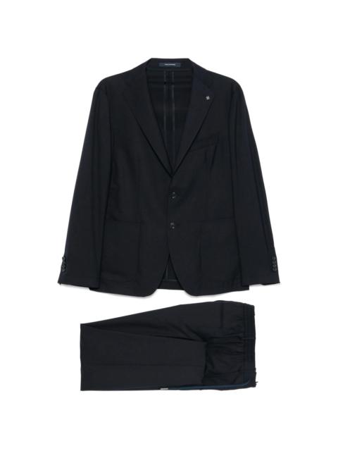 Other Designers Tagliatore Blue Suits - Single Breasted Suits Men