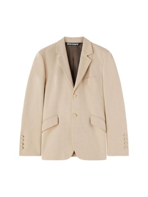 Palm Angels Fitted Retro single-breasted blazer
