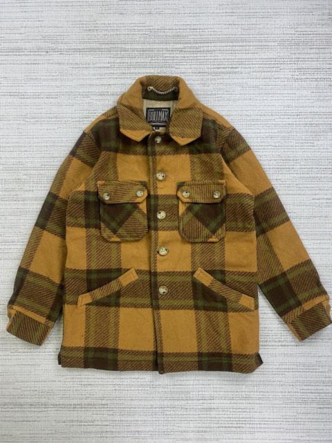 Other Designers Designer × Vintage - Vintage 70s/80s Bullmax Multipocket Plaid Wool Jacket