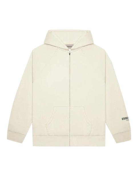 ESSENTIALS Fear of God Essentials Full Zip Hoodie 'Cream'