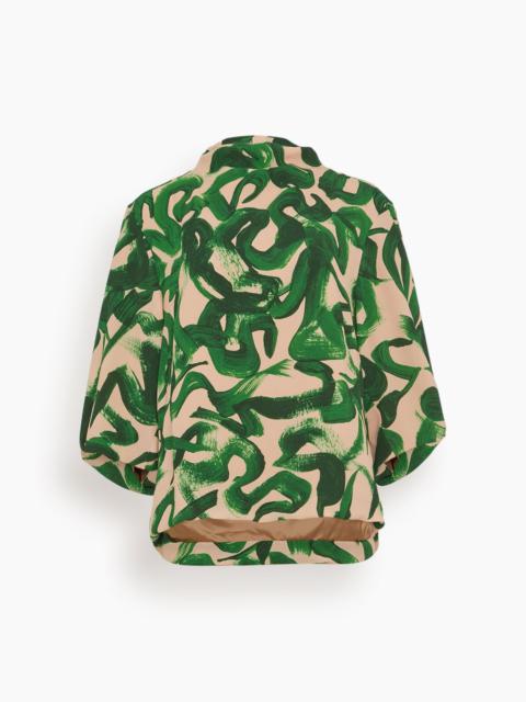 Dries Van Noten Clari Shirt in Green