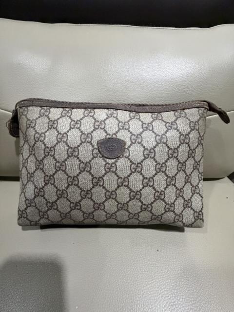 GUCCI Authentic Vintage Gucci GG Supreme Monogram Clutch Bag