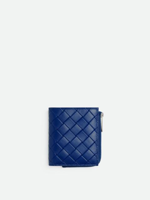 Bottega Veneta Intrecciato Stamp Bi-Fold Wallet