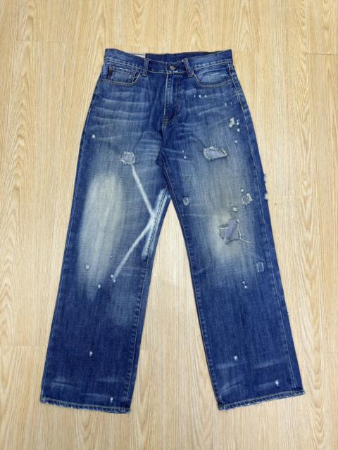 Other Designers Abercrombie & Fitch - Abercrombie & Fitch Handcrafted Baggy Boot Denim-J728