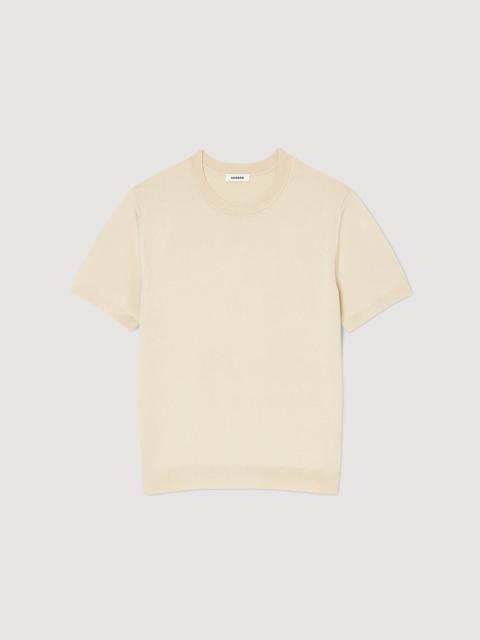 Sandro KNITTED T-SHIRT