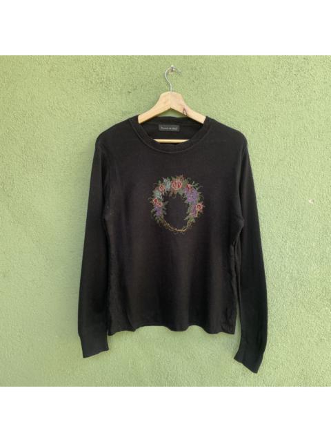 Other Designers Aran Isles Knitwear - Vintage Pursuit De Ideal Black Knitwear