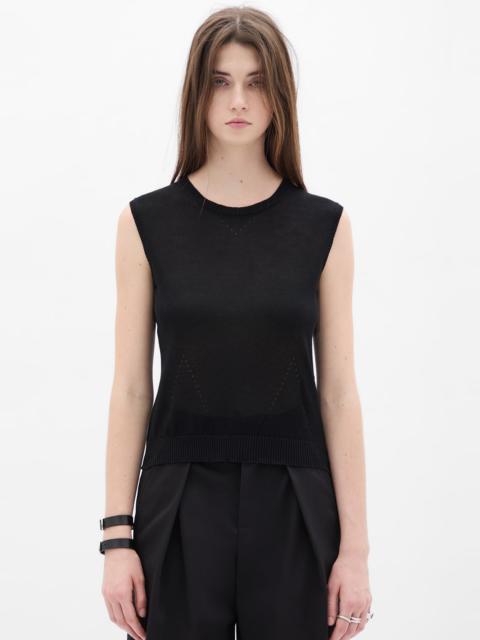 Ann Demeulemeester Roka Seamless Sleeveless Knit Top