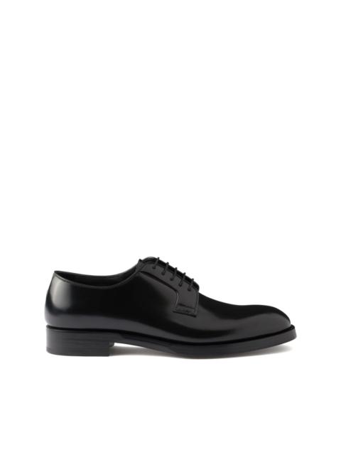 leather derby shoes