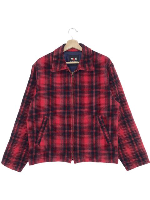 Other Designers Vintage - Vintage Van Jac Tartan Wool Jacket