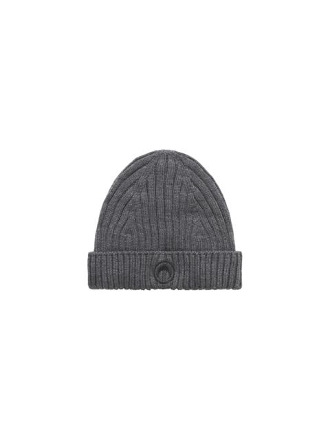 Marine Serre Moon Logo Knit Beanie