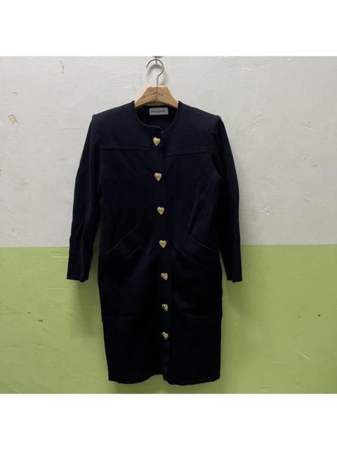 SAINT LAURENT Rare Vintage Yves Saint Laurent Button Dress