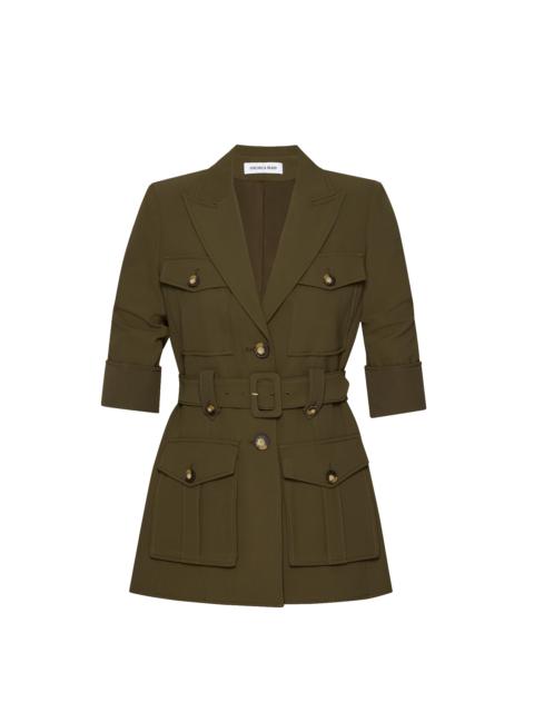 VERONICA BEARD JONES BELTED DICKEY JACKET