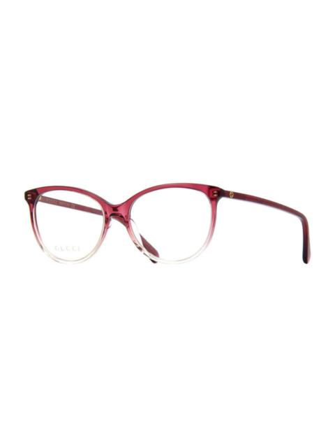 GUCCI Gucci Ladies Black Cat Eye Eyeglass Frames GG0550O 007