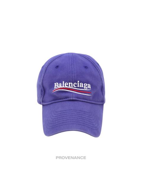 BALENCIAGA Balenciaga Political Campaign Cap Hat - Washed Blue