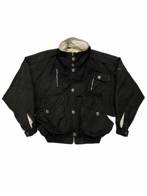 Other Designers Italian Designers - Anzi Besson Black Light Jacket Multiple Pocket Size M