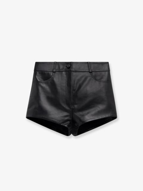 The Frankie Shop The Frankie Shop Loen Leather Shorts