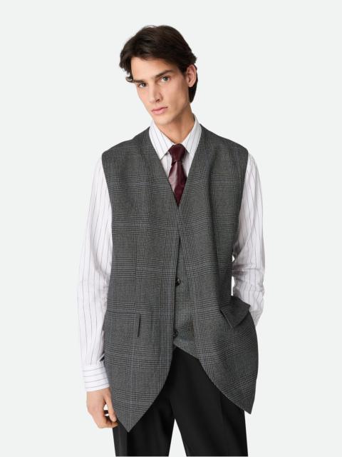 Bottega Veneta Prince Of Wales Wool Waistcoat
