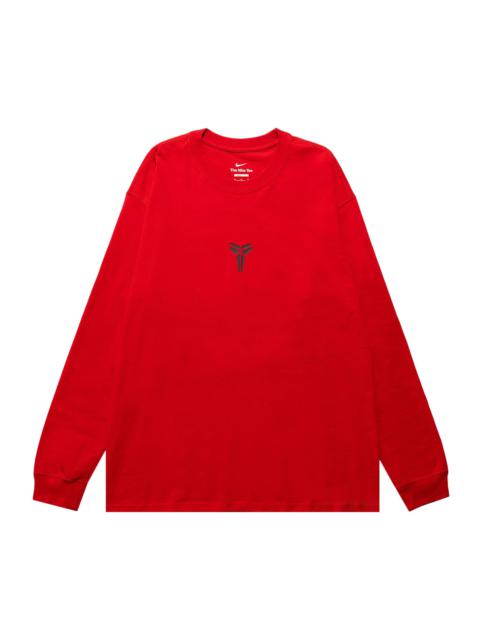 Nike Nike x Kobe Year Of Mamba Max90 Long-Sleeve T-Shirt 'Red'