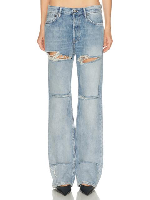 Acne Studios 2010F Light Crow Wide Leg