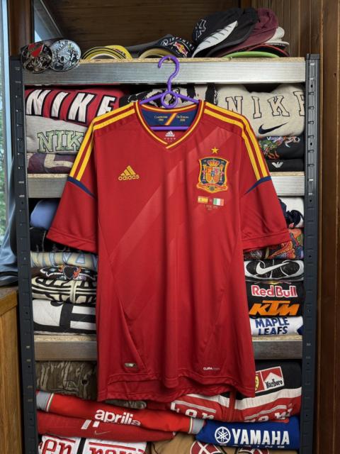 adidas Vintage UEFA Euro 2012 Poland Ukraine Spain Soccer Jersey