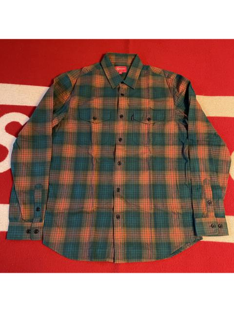 Supreme - Plaid Flannel Button Up Shirt 2010