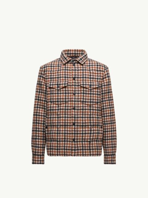 Moncler Grenoble Gelt Wool Down Shirt Jacket