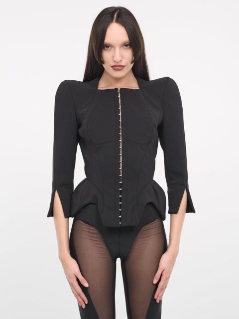 MUGLER Curvy Structured Jacket