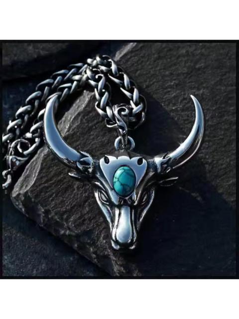 Jewelry - Bull Head Pendant Necklace