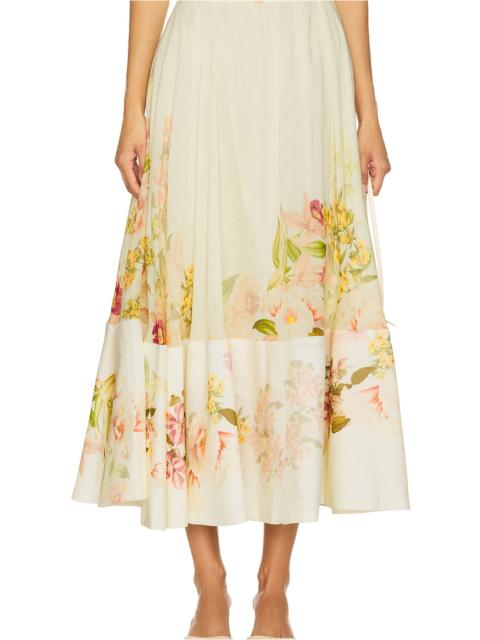 HEMANT & NANDITA Midi Skirt