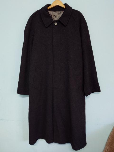 SAINT LAURENT Vintage Yves Saint Laurent Pour Homme Wool Long Coat