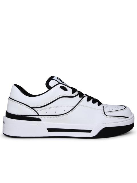 Dolce & Gabbana Dolce & Gabbana Man Dolce & Gabbana New Roma White Leather Sneakers