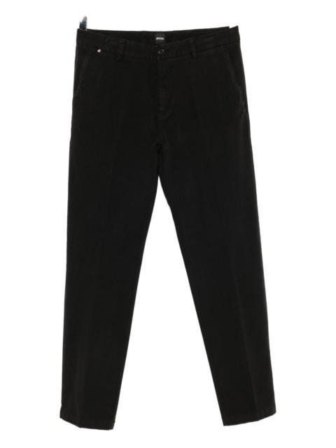 BOSS taper trousers