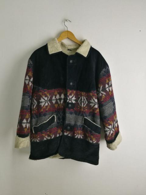 Other Designers Aaa - Vintage Aztec Pure Leather Jacket aaeaoom