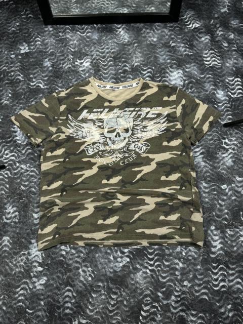 Other Designers Le Grande Bleu (L.G.B.) - Vintage LGB IfSixWasNine Style Hellfire Club Camo T-Shirt