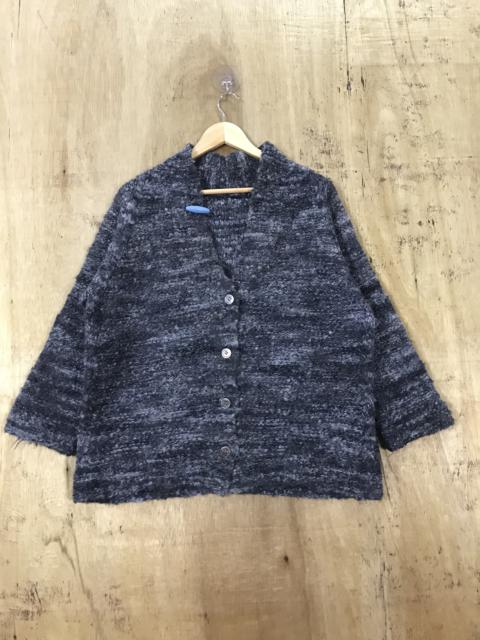 Other Designers Patterned Cardigans - Unbrand Baggy Knit Cardigan Vintage Striped