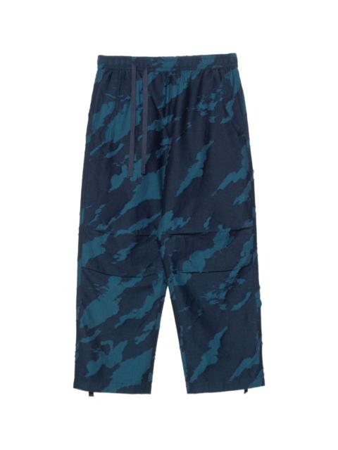 MAHARISHI BONSAI CAMOUFLAGE-PRINT CARGO TROUSERS