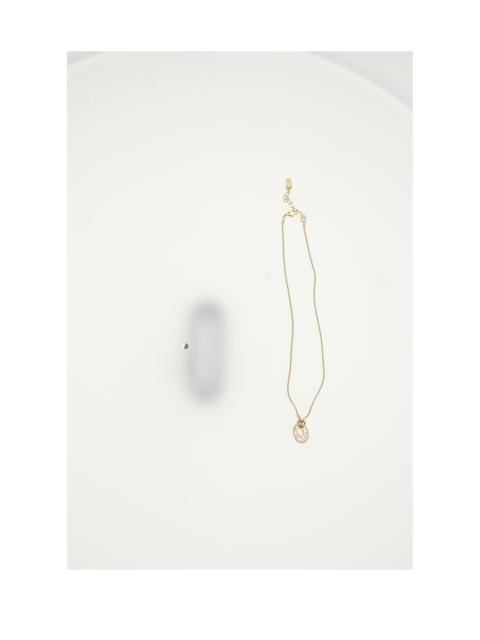 Dior Dior Oblique Necklace Gold Women
