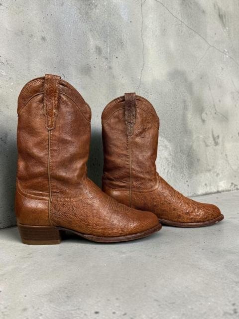 Other Designers Tecovas The Jasper Ostrich Limited Cowboy Western Boots