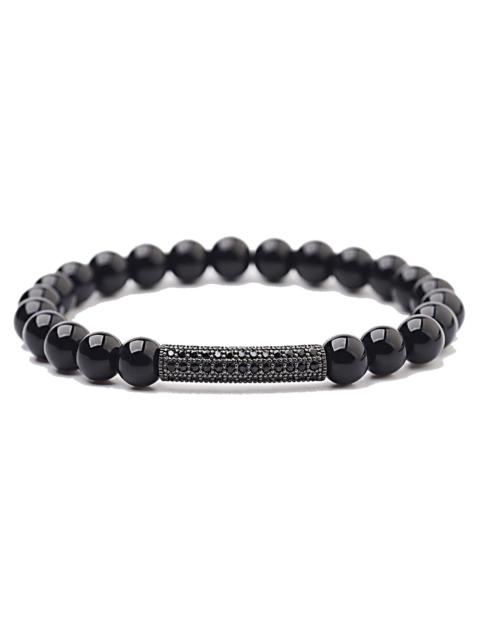 Other Designers Bracelet - Black Rhodium Strip Pavé