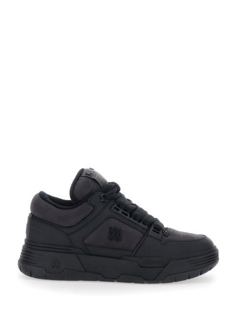 AMIRI Amiri Men 'Ma-1' Black Low-Top Sneaker With Side Logo Detail In Fabric And Leather Man