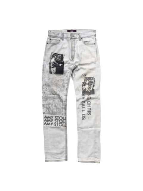 Other Designers Designer - Rovtski Japan Graphic Design Denim Jeans