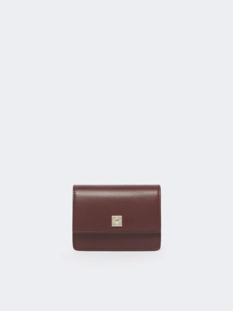 Max Mara Leather purse - BORDEAUX