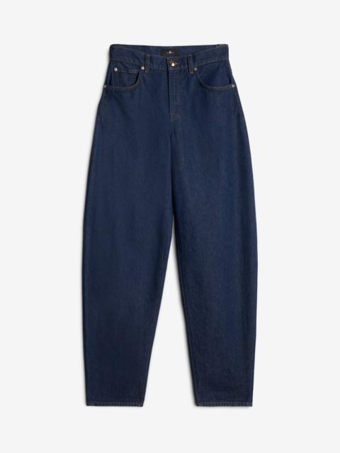 7 For All Mankind MANKIND Bonnie Stacked in Indigo Soul