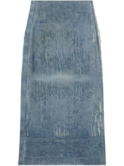 Diesel Diesel Women Denim Midi Skirt