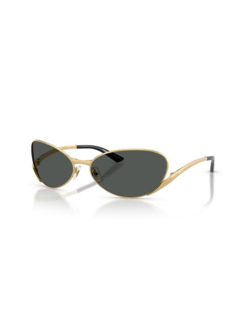VERSACE Versace Grey Oval Men's Sunglasses VE2285 100287 64