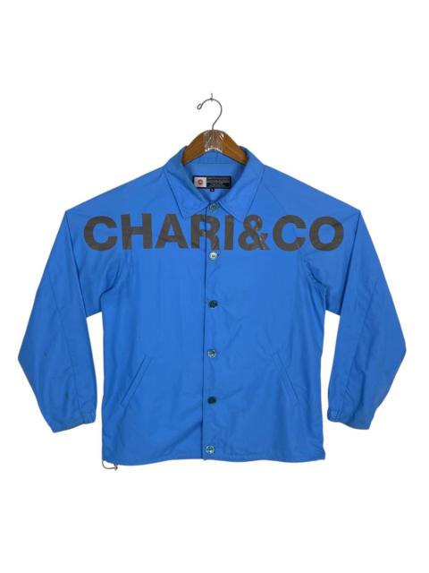 Other Designers Japanese Brand - Rare‼️ Chari and Co NYC Nylon Jacket Spellout Made in Japan