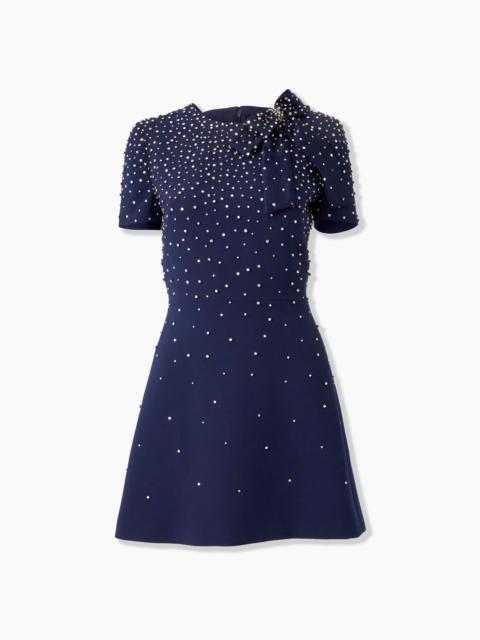 CAROLINA HERRERA Crystal-Embroidered Mini Dress
